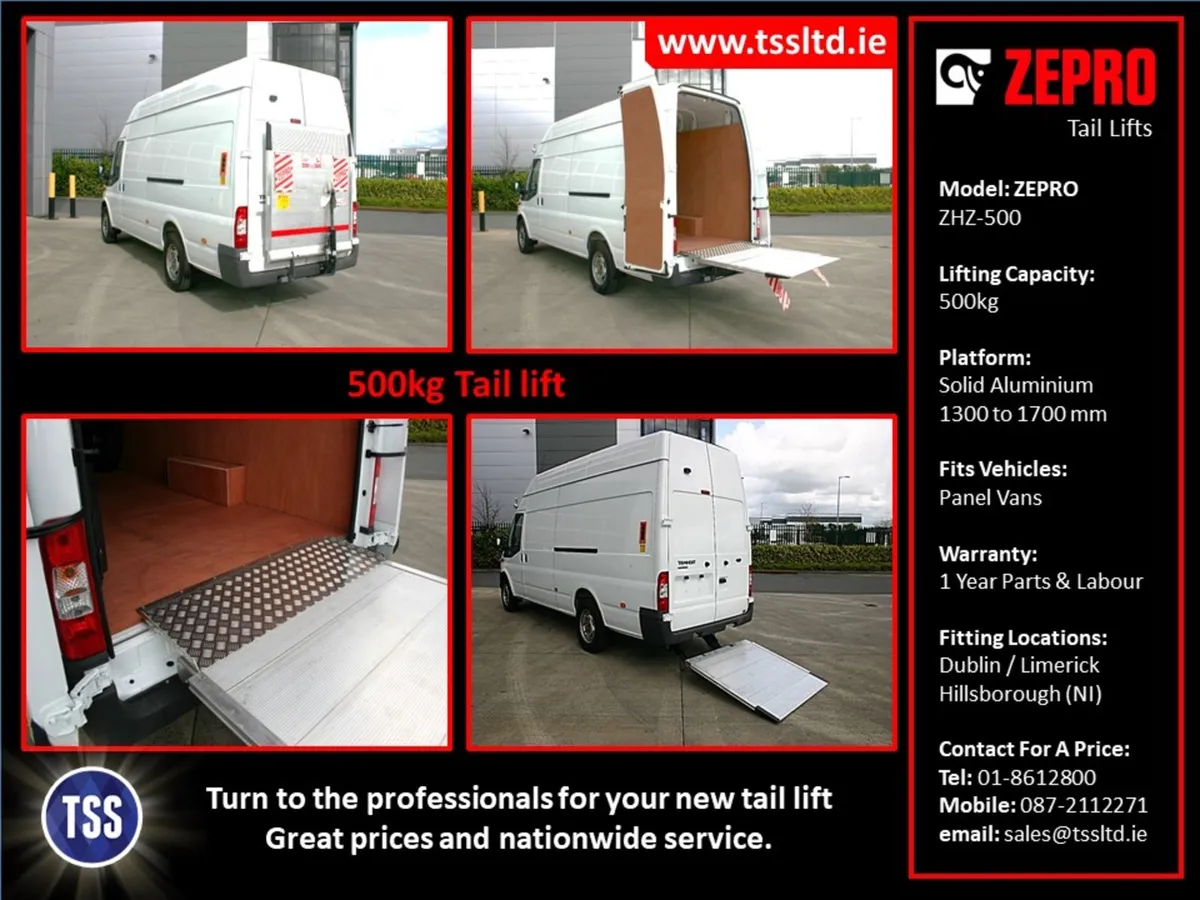 Tail Lifts For Box Bodies - Trailers And Vans - Image 3