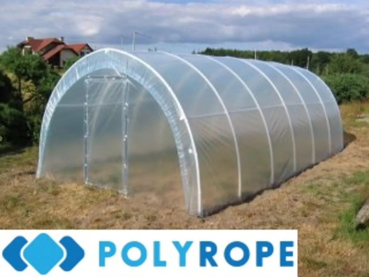 Polytunnel  Polythene Plastic Greenhouse Cover - Image 3