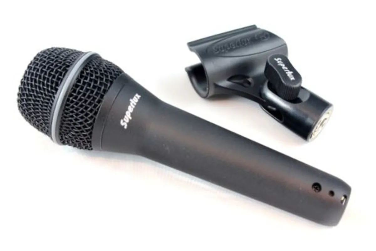 Microphones Superlux TOP248 €75 & ECO-88S €19