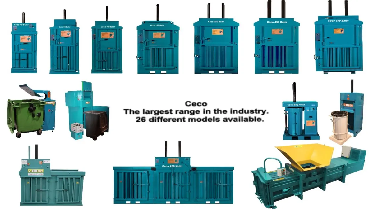 Cardboard Plastic Baler Compactor - Image 2