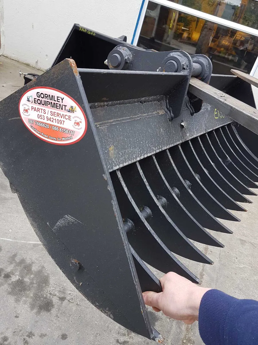 lawn rake excavator