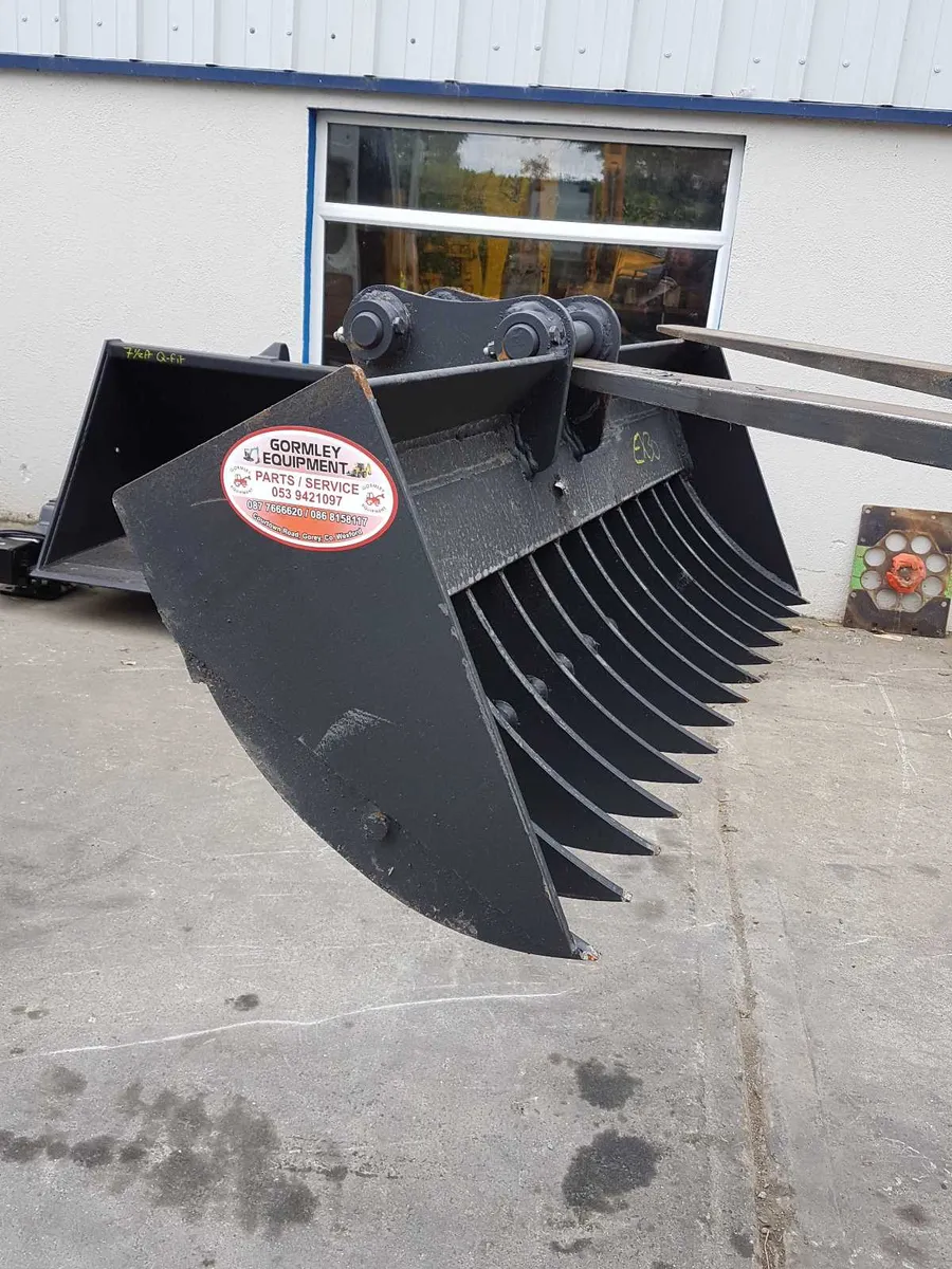 lawn rake excavator - Image 2