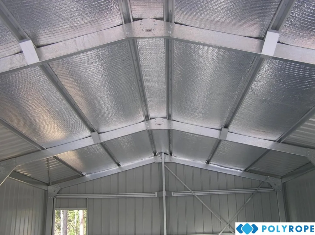 INSULATION DOUBLE LAYER BUBBLE FOIL ROOF SHED - Image 4