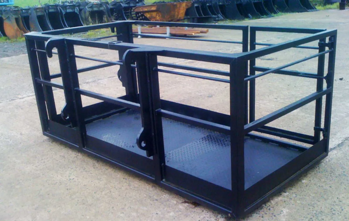 man cage for Tele handler - Image 1