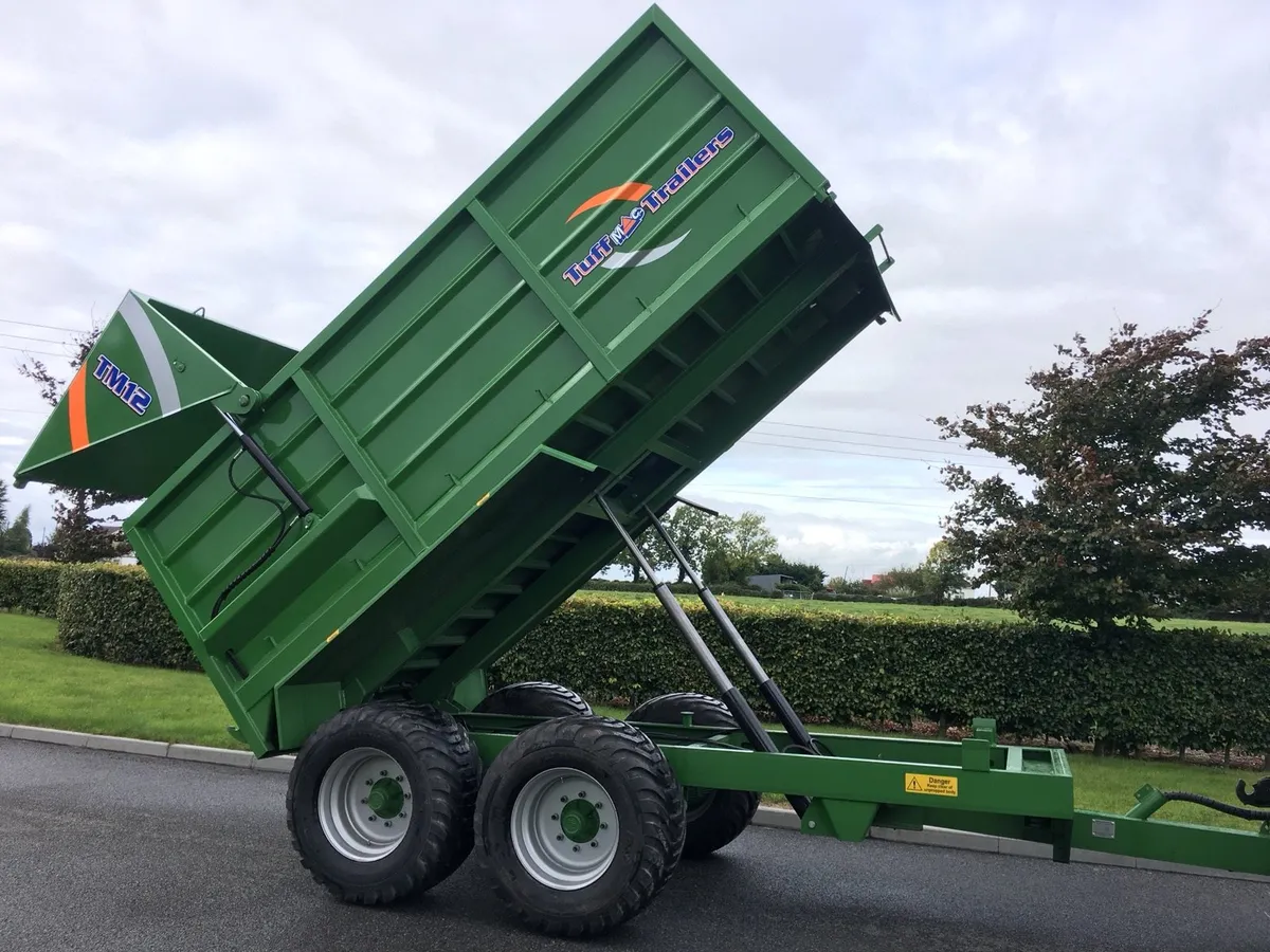 New tuffmac 12 tonne grain/meal  trailer
