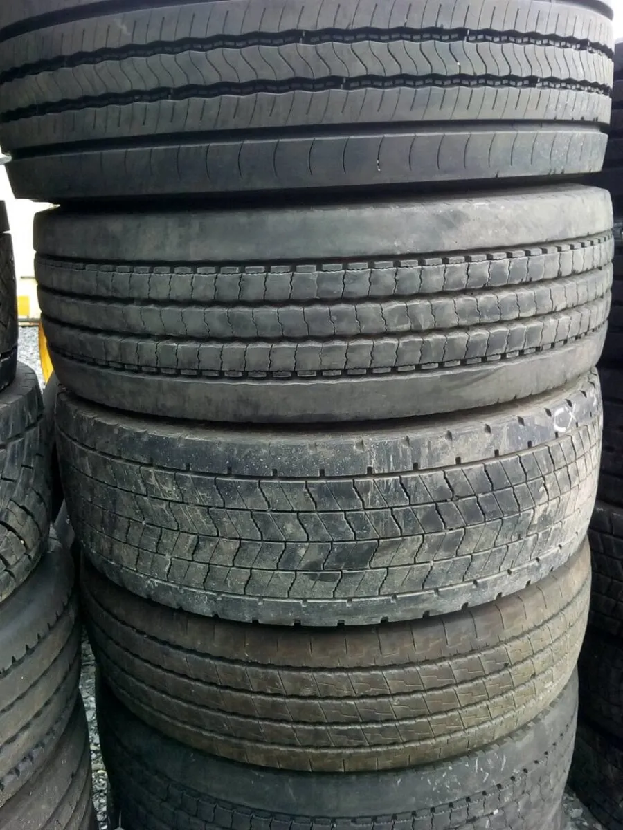 part worn truck tyres 295/60R22.5 315/70R22.5 - Image 1