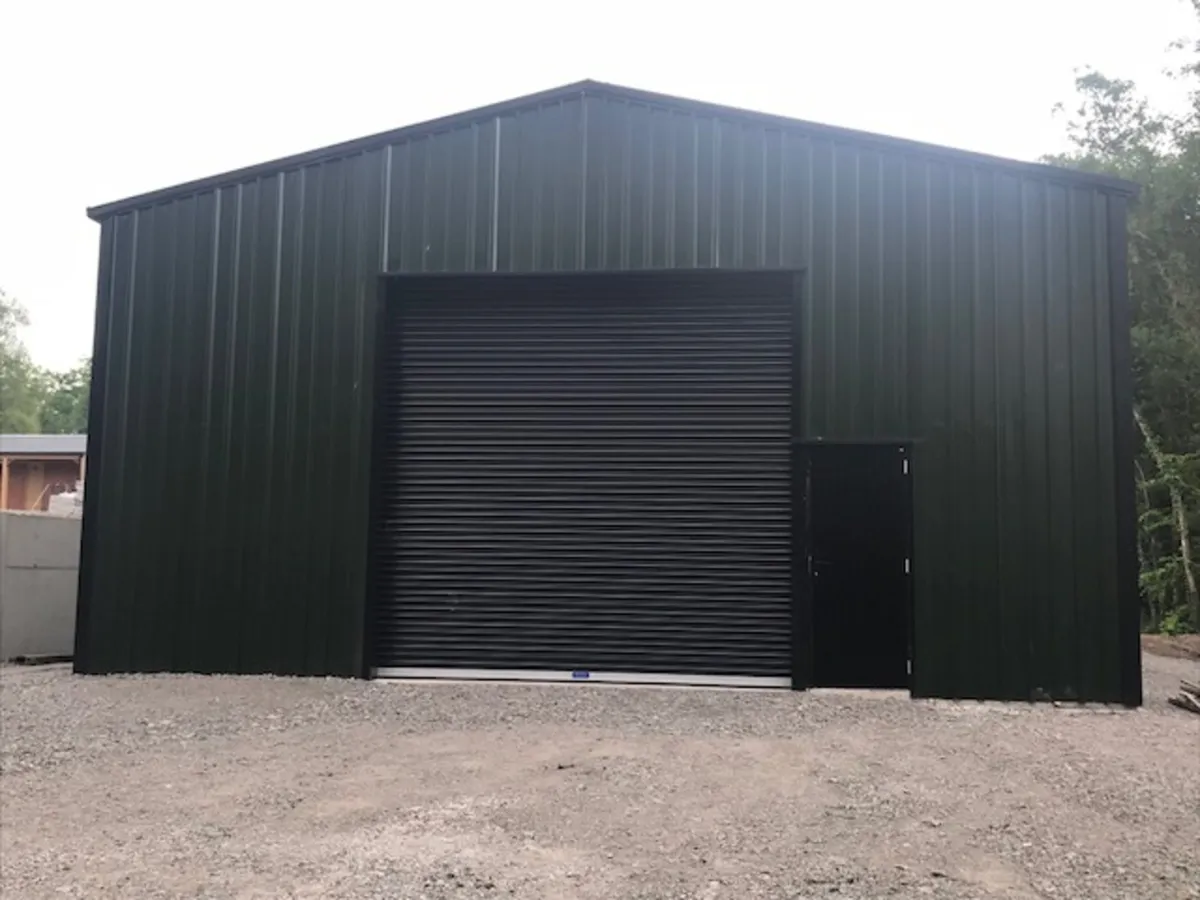 !!47ft x 30ft x 14ft WITH DOORS & GALV PURLINS !!! - Image 3