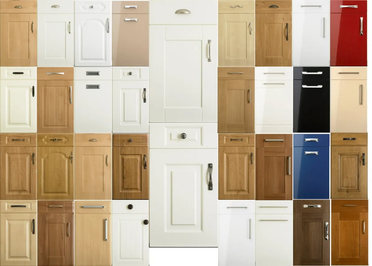 Lifting MDF  Kitchen Doors matched and replaced. - Image 1