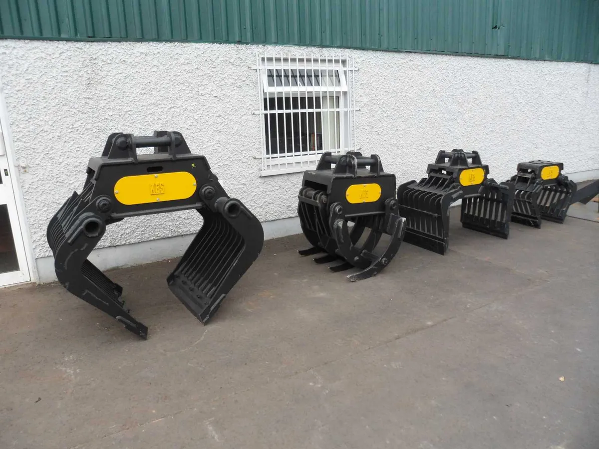 KES Hydraulic Non Rotating Selector Grabs FOR SALE - Image 1