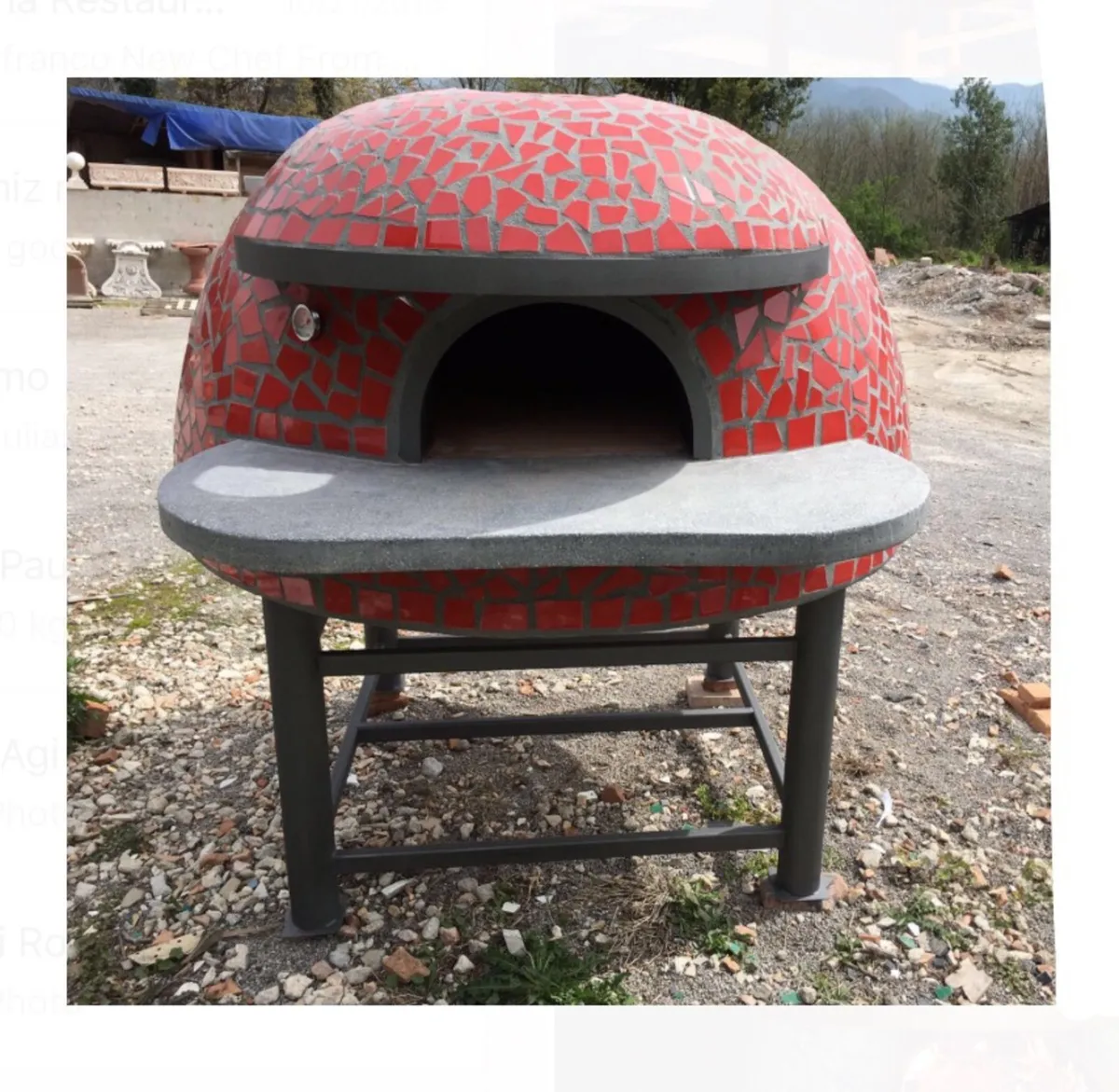 Wood Burning Pizza Oven - Image 4