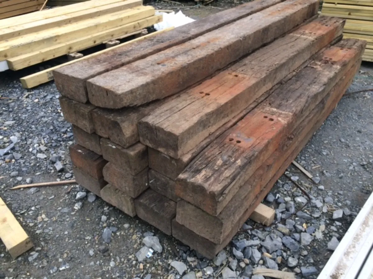 New timber sleepers from €22 each