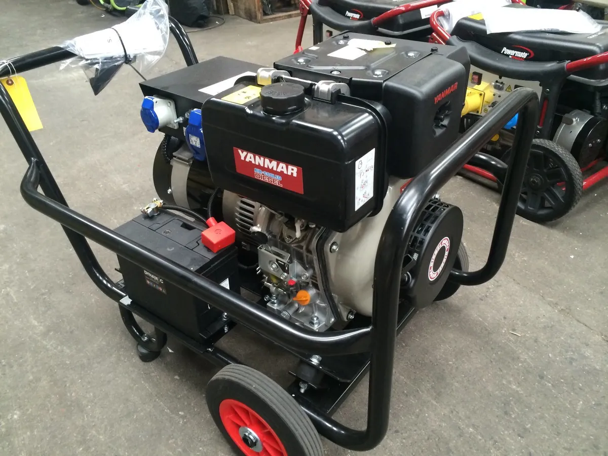 6  Kva YANMAR DIESEL GENERATORS [ METRIX ] - Image 1