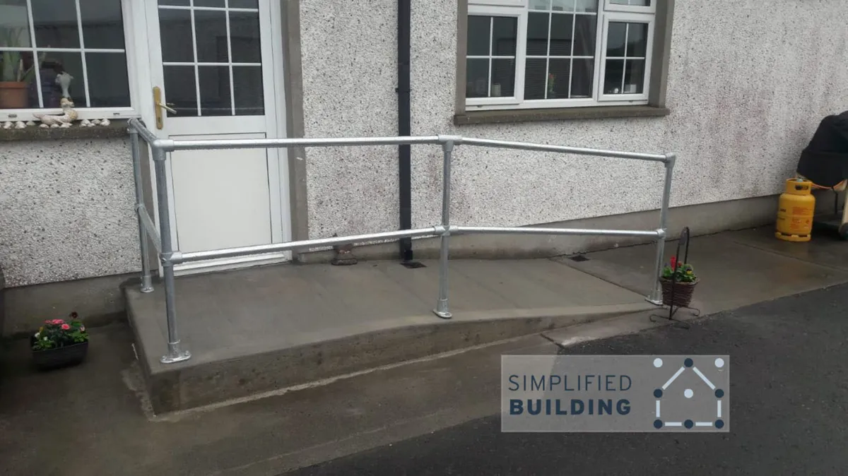Steel Handrail Cut To Size - Delivery Available
