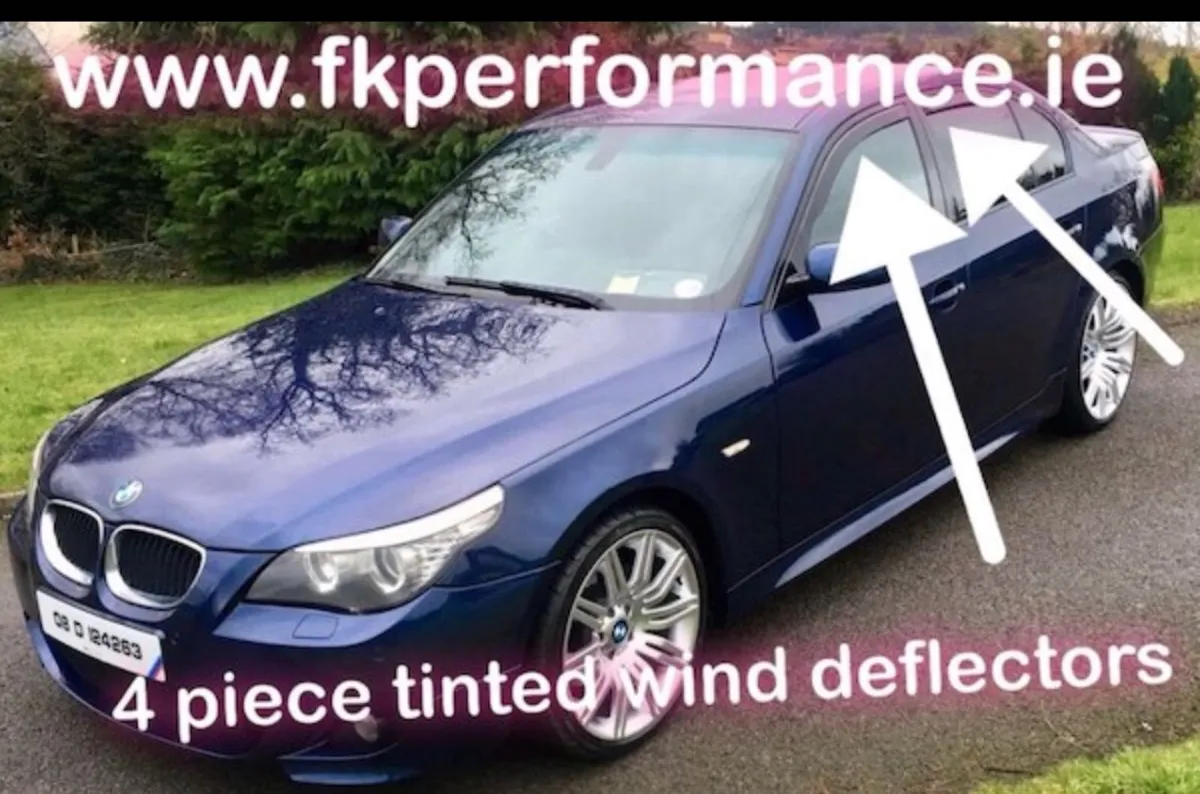 Tinted wind deflectors specials