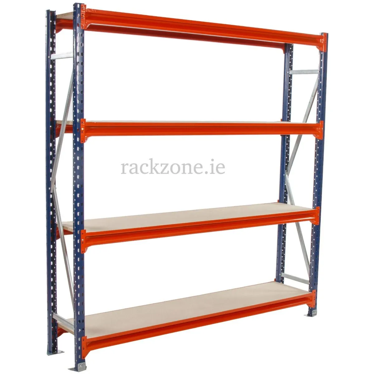 Commercial Shelving 4 levels 2.5m high x 1.8m wide - Image 2