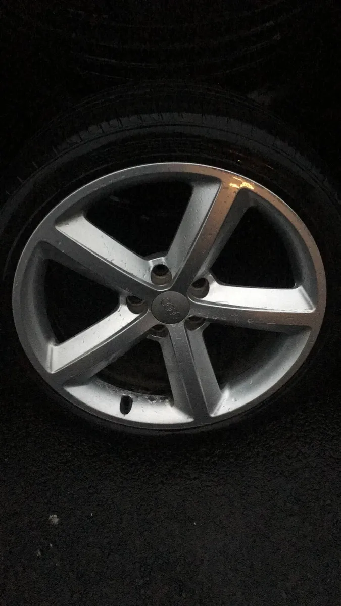 18” sline alloys & tyres  used - Image 4