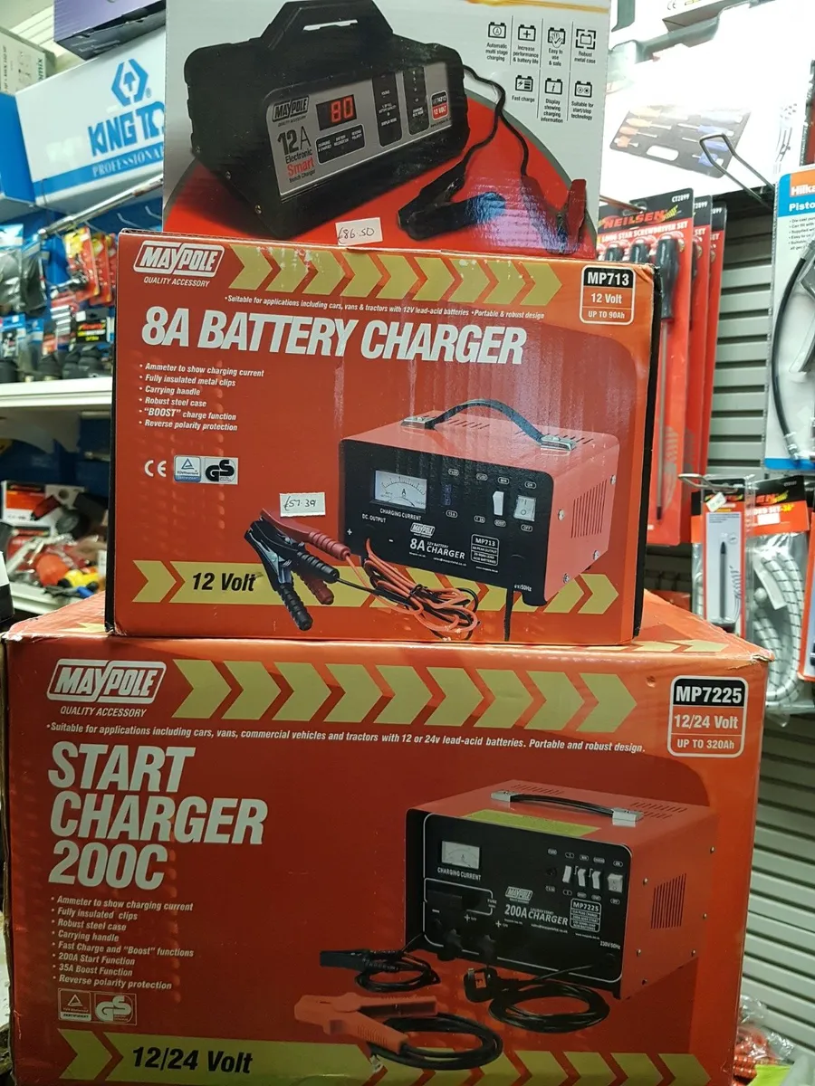 Battery  charger 6/12V BOOSTER / STARTER/ CHARGER - Image 4