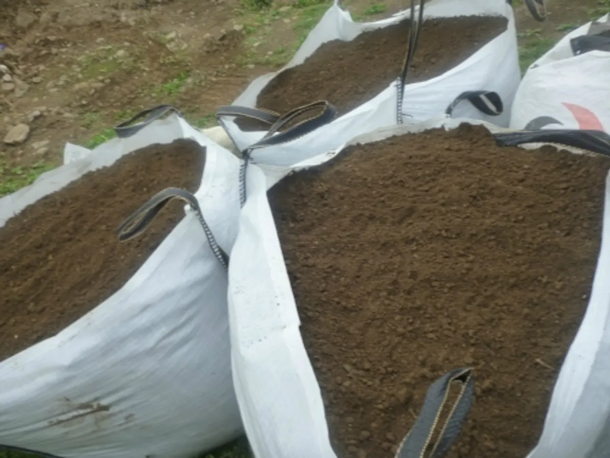 Topsoil,horse manure,compost, gold and Purple - Image 2