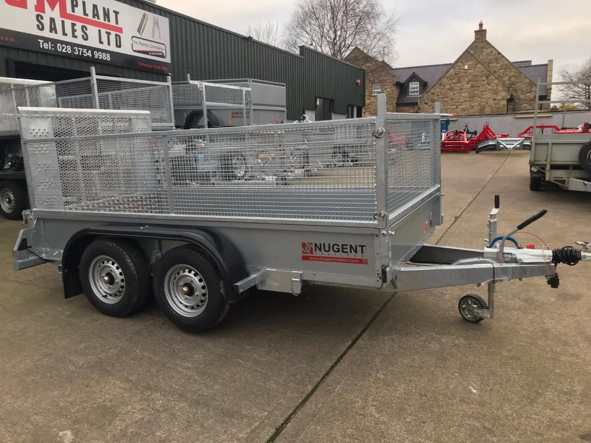 New Nugent 8 x 4 2 ton twin axle trailer - Image 4