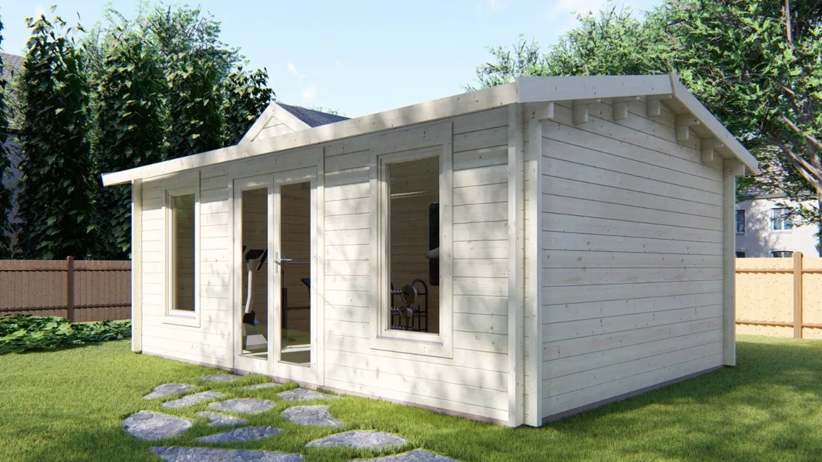 5.9x4m Longford Cabin - PREMIUM WINDOWS INCLUDED! - Image 3
