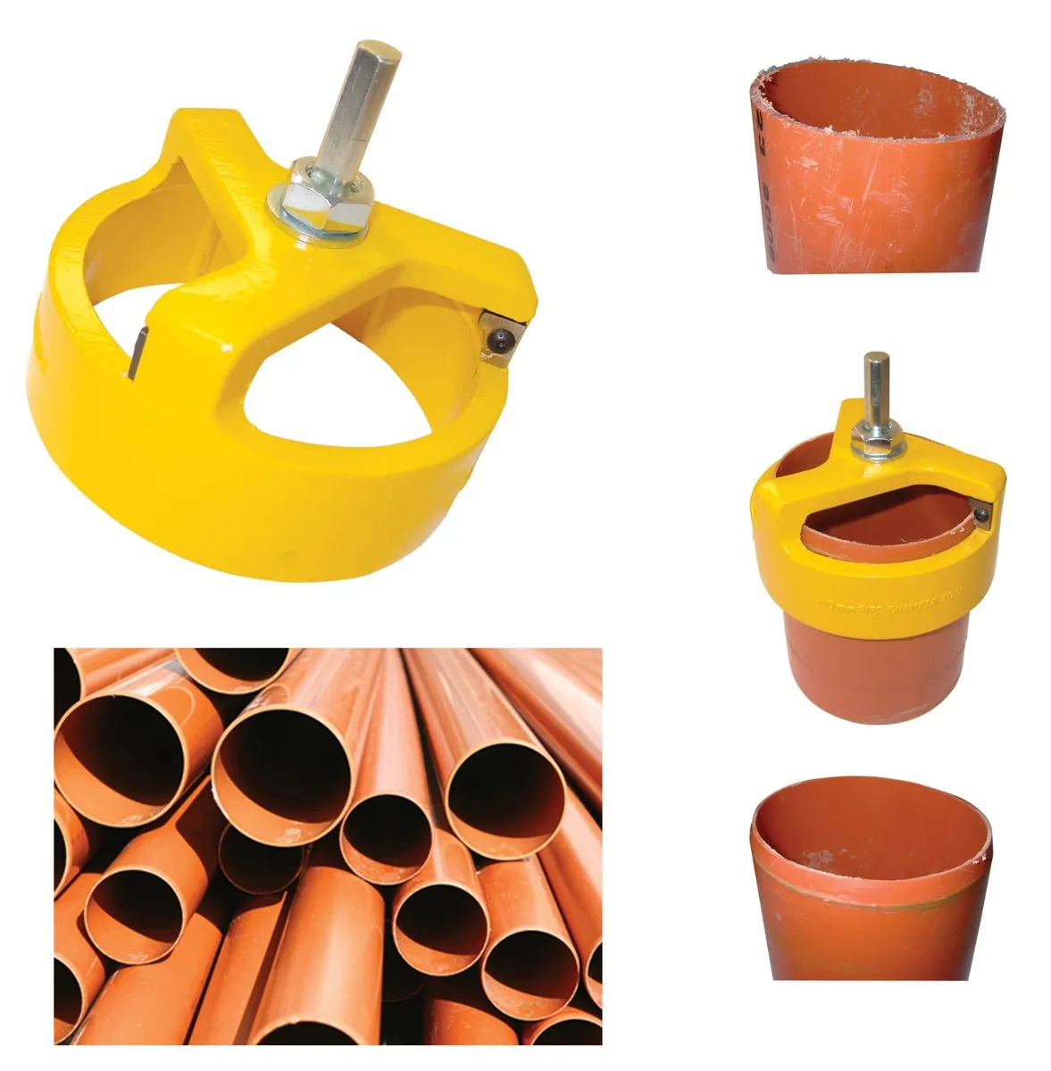 4 inch pipe on sale chamfer tool