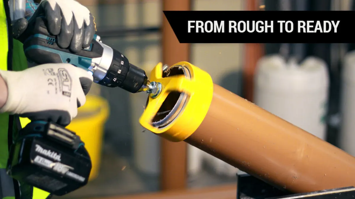 check out the video of the pipe chamfer tool - Image 4