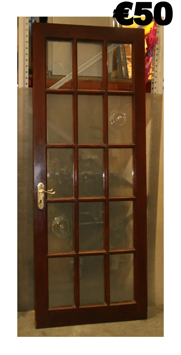 Doors with glass elements & fire doors