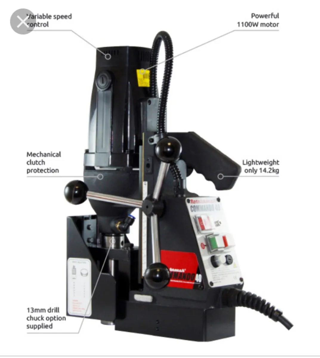 Magnetic Drill - Image 1