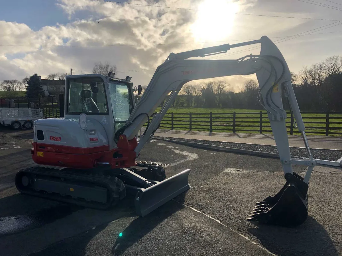 New Takeuchi TB260 Digger / Excavator - Image 3