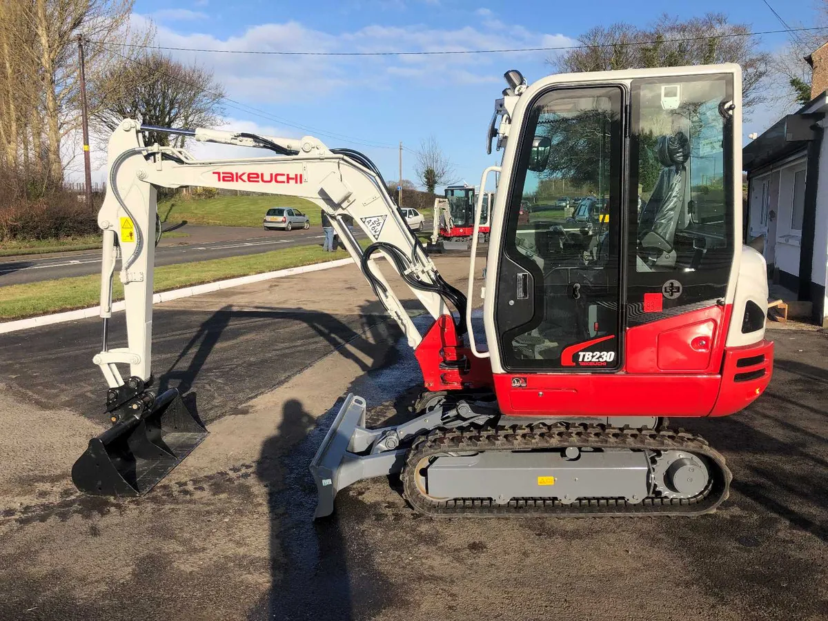 New Takeuchi TB230 Digger / Excavator