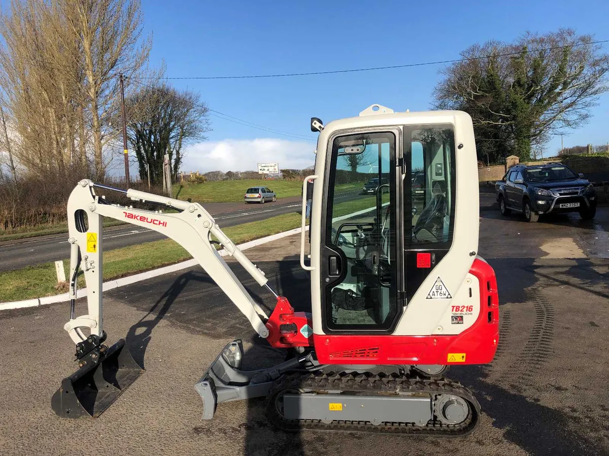 New Takeuchi TB216 Mini Digger / Excavator