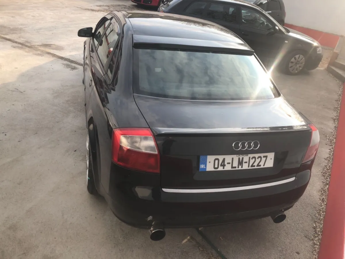 Audi A4 b6 roof spoilers & boot lips