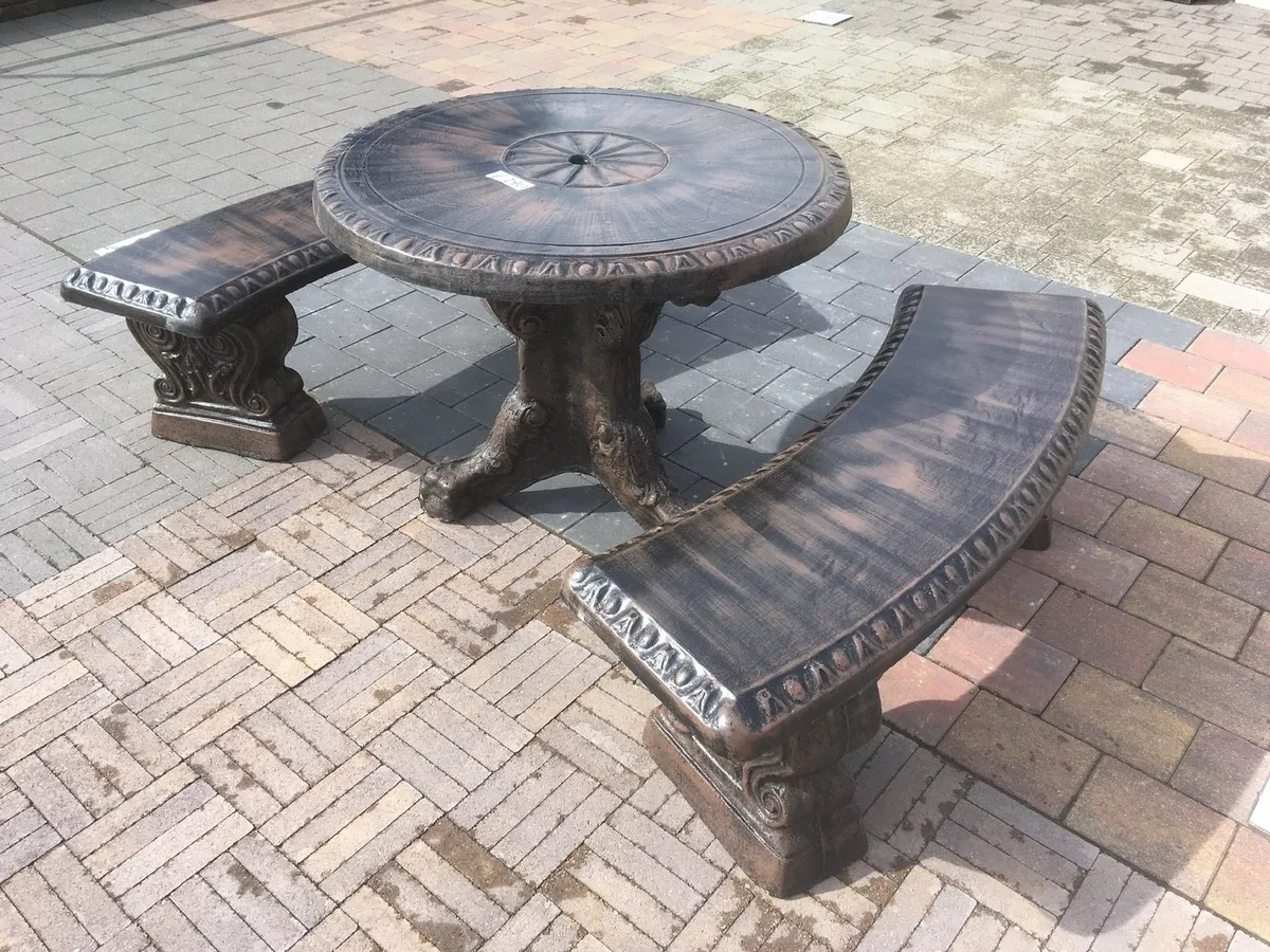 Stone cast. Garden Furniture