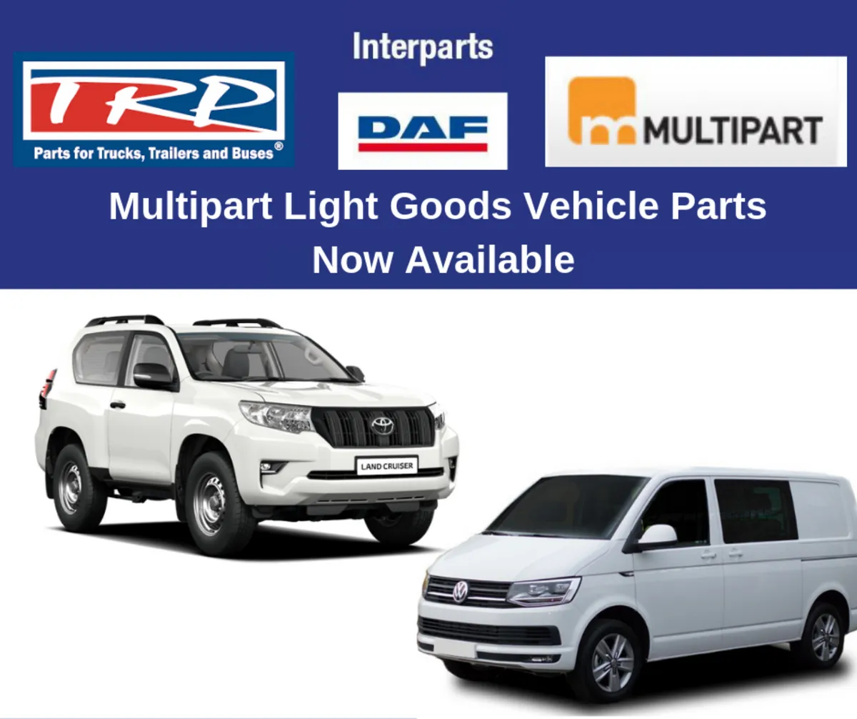 Multipart Light Goods Vehicle Parts Now Available