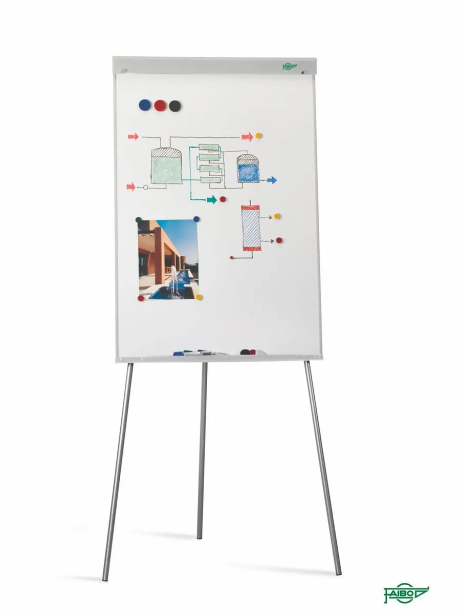 Whiteboard Tripod Magnetic / Flip - Image 1