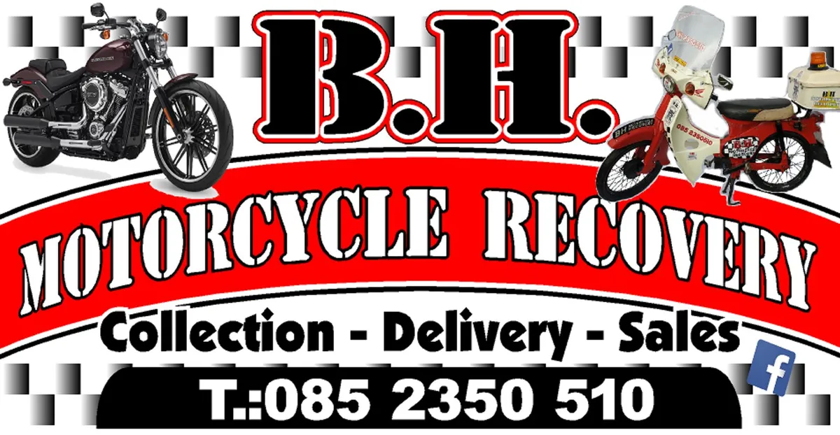 BH Motorcycle Recovery Colllection Delivery Sales