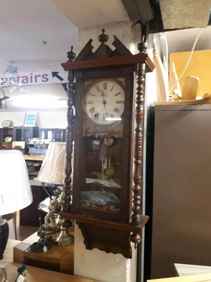 Antique clocks and furniture - Image 2