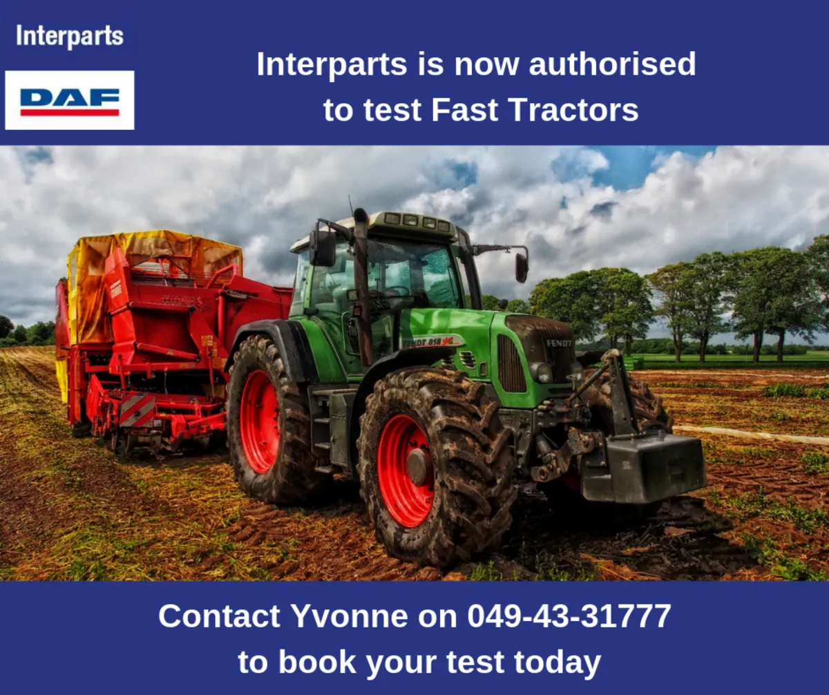 Fast Tractor Testing at Interparts