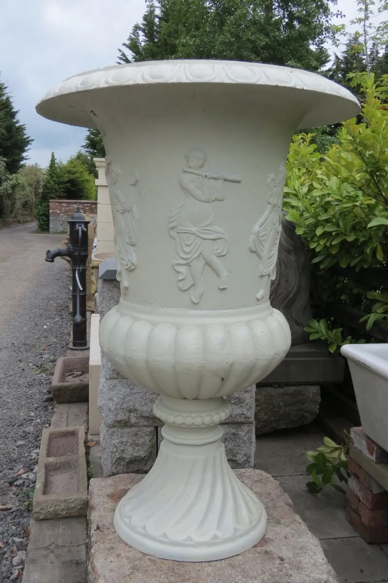 Cast Iron Urns - Image 2