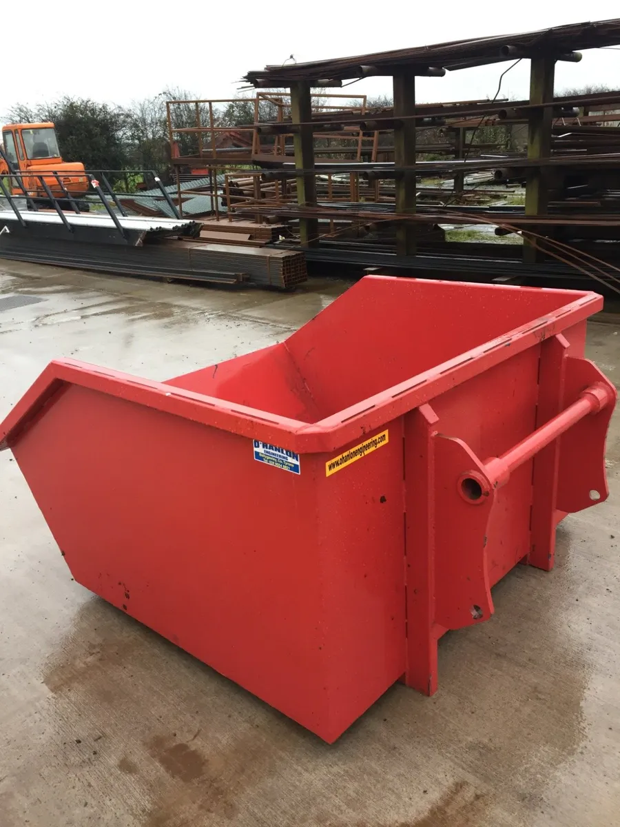 Manitou 5ft Direct Mounted Skip, Skips,Telehandler - Image 4