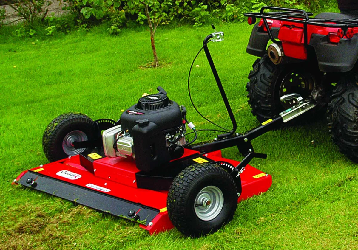 ATV compact rotary mower - for lawns & topping - Image 1