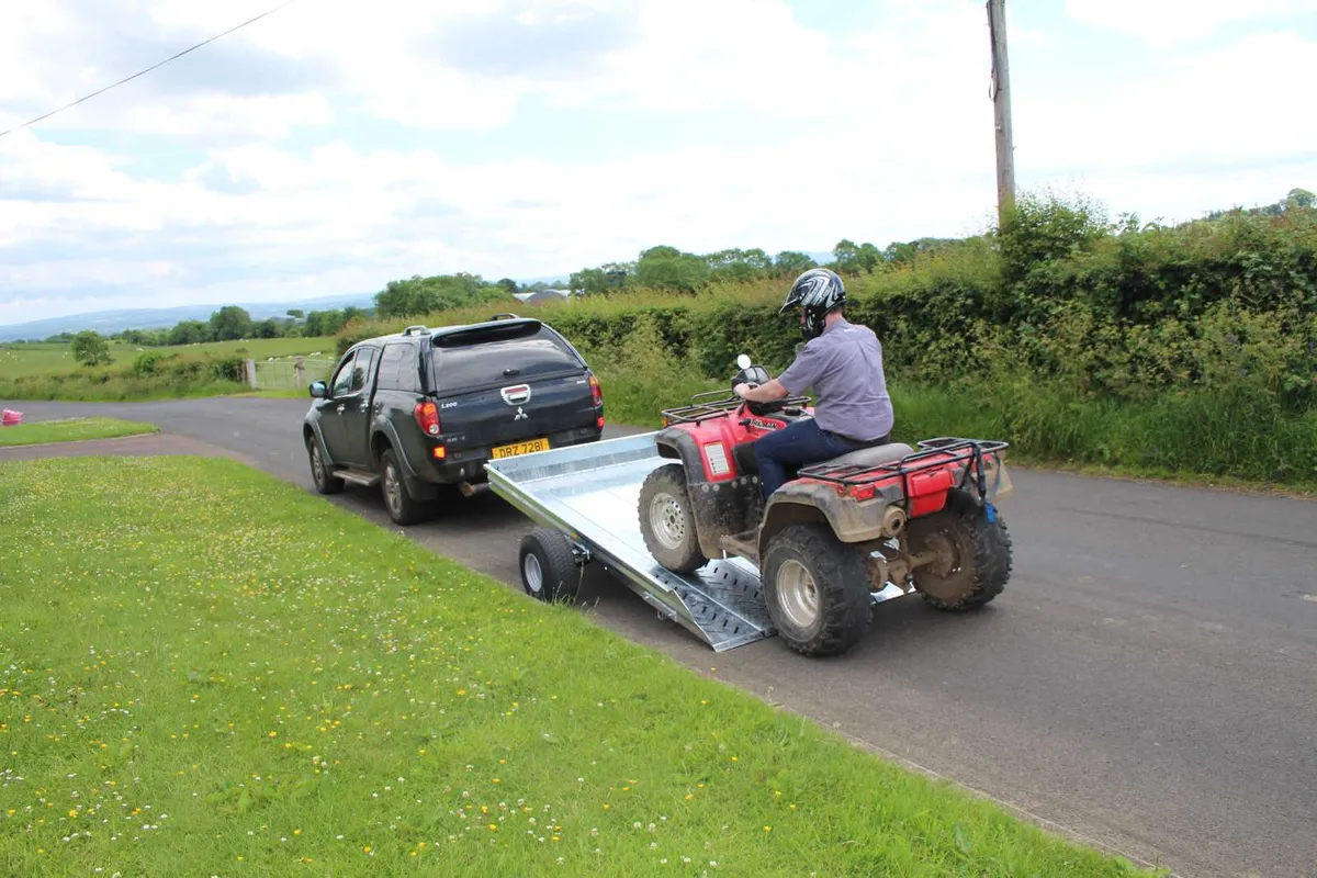 Golf Buggy transporter - ATV/UTV tilting trailer