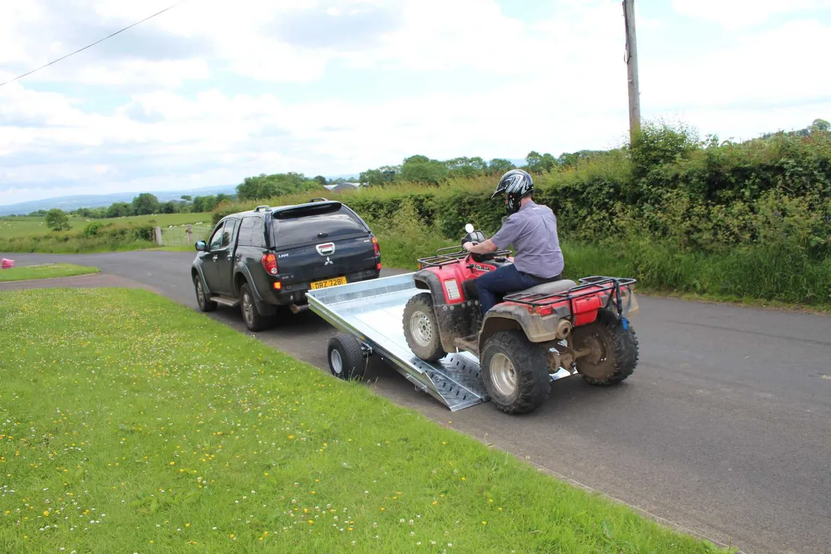 Golf Buggy transporter - ATV/UTV tilting trailer - Image 1