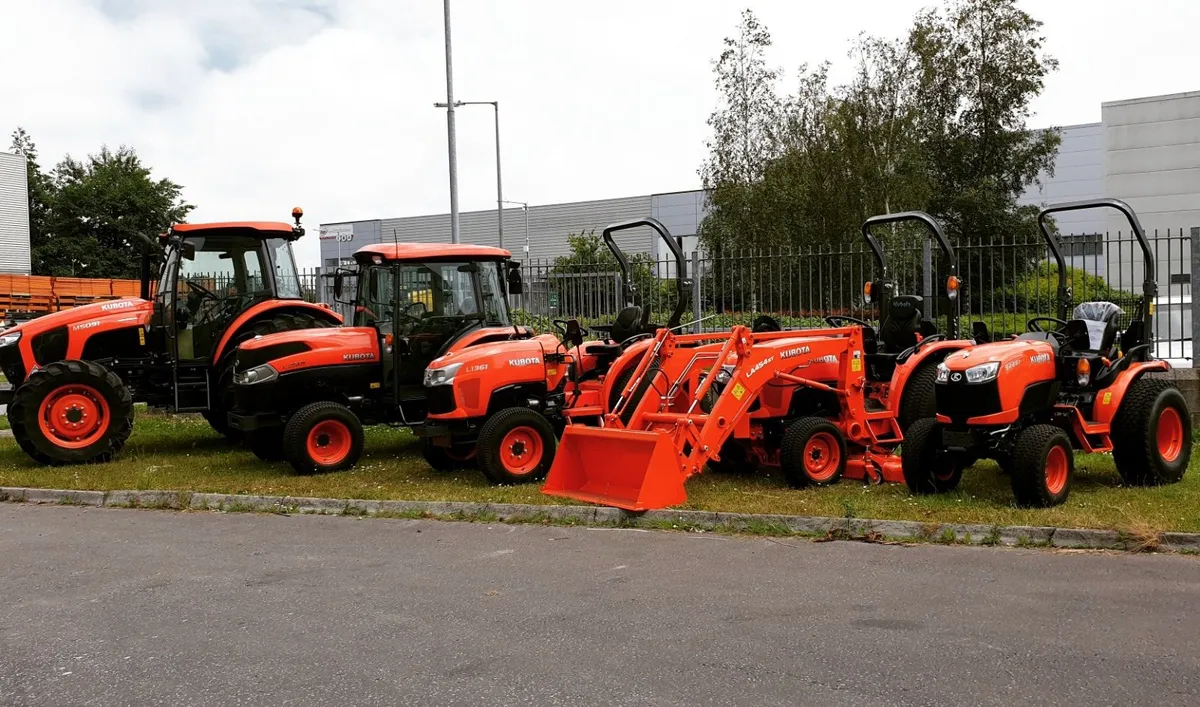 KUBOTA TRACTORS & PARTS,  Finance Available - Image 1