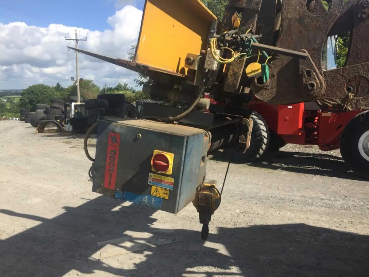 Hoist 4 ton ex Carlow sugar factory - Image 3