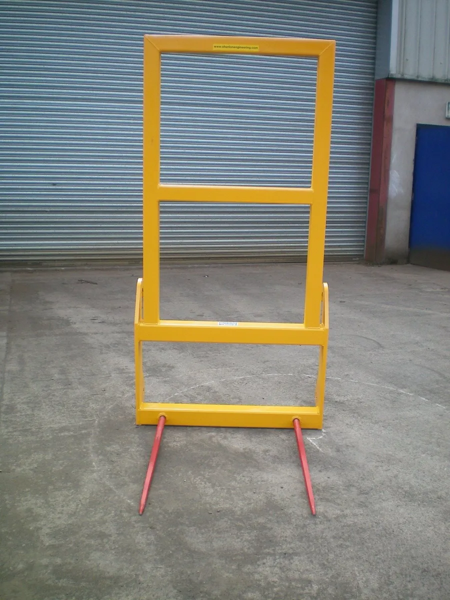 Telehandler/Loader Bale Spike with/without Frame
