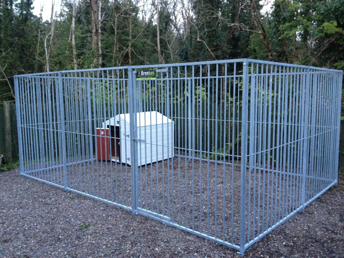 Galvanised Dog Run Panels Nationwide Delivery - Image 3