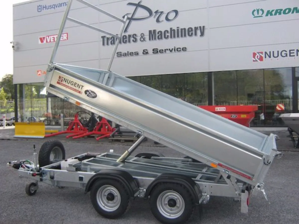 Nugent tipper trailer, ivor williams ,indespension