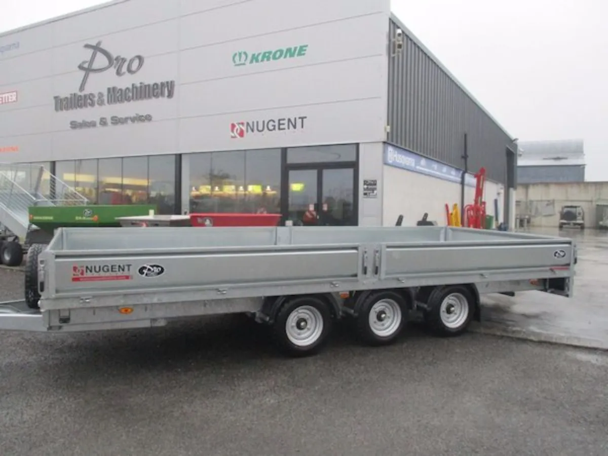Nugent trailers 16 ft, 18 ft drop side - Image 2