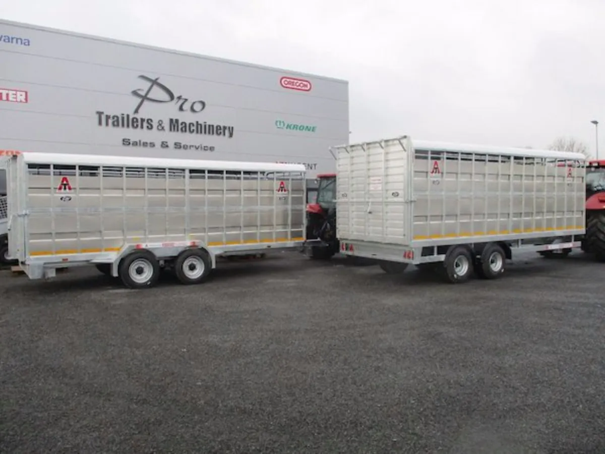 Hudson livestock trailers 16 ft, 18 ft , 20 ft - Image 1